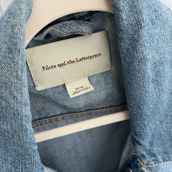 ANTHROPOLOGIE JEAN JACKET - Picture 2 of 5